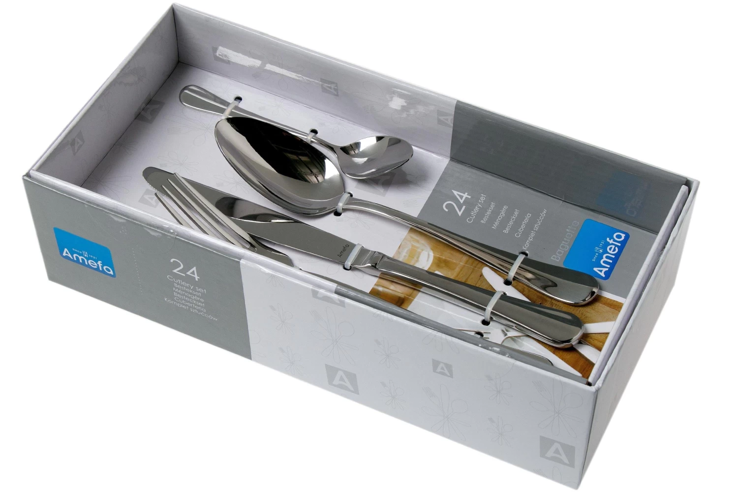 Amefa Baguette 8440 24-piezas Juego De Cubiertos - Imagen 3