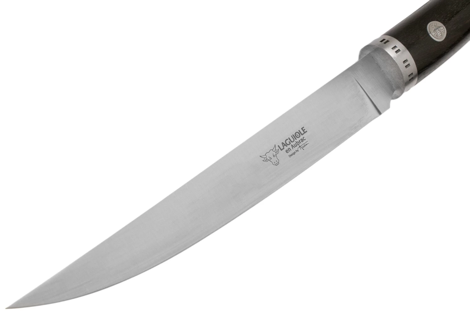 Laguiole En Aubrac Gourmet FGO20EBI Cuchillo De Deshuesar De Madera De ébano 20 Cm - Imagen 3