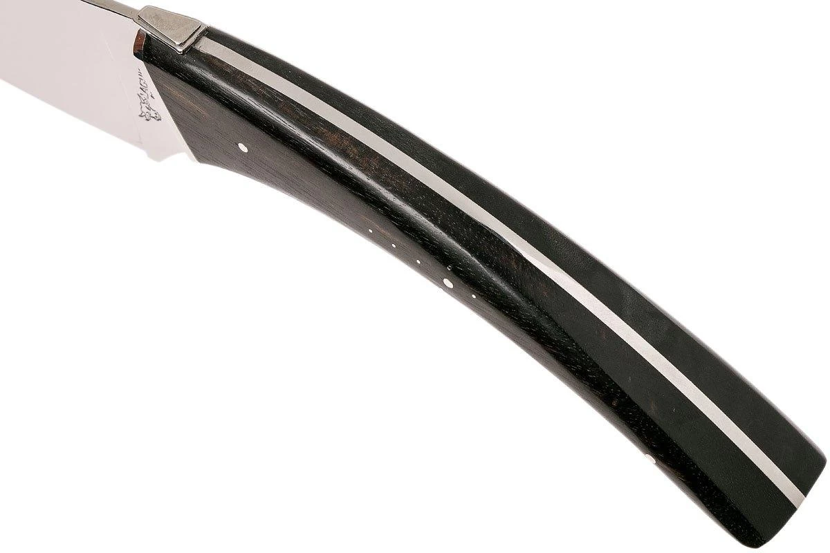 Laguiole En Aubrac Le Buron Cuchillo De Queso De Madera De ébano, KMF99EBI - Imagen 7