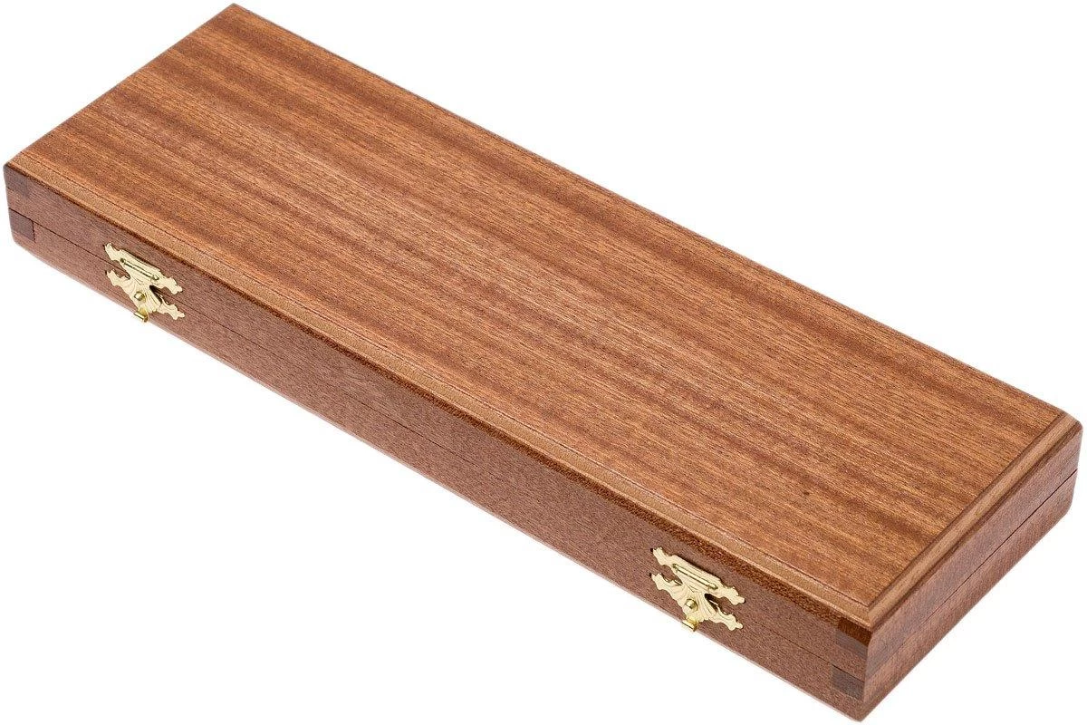 Laguiole En Aubrac Le Buron Cuchillo De Queso De Madera De ébano, KMF99EBI - Imagen 9