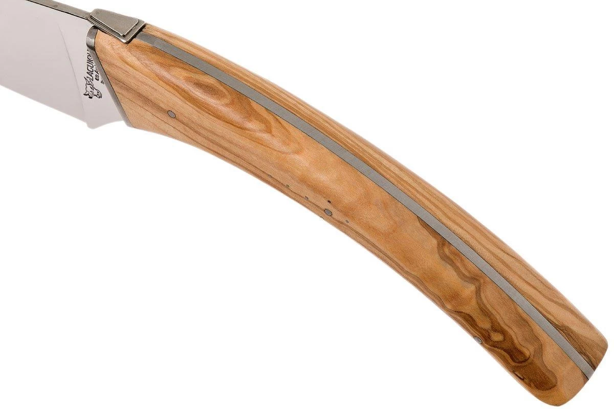 Laguiole En Aubrac Le Buron Cuchillo De Queso De Madera De Olivo, KMF99OLI - Imagen 7