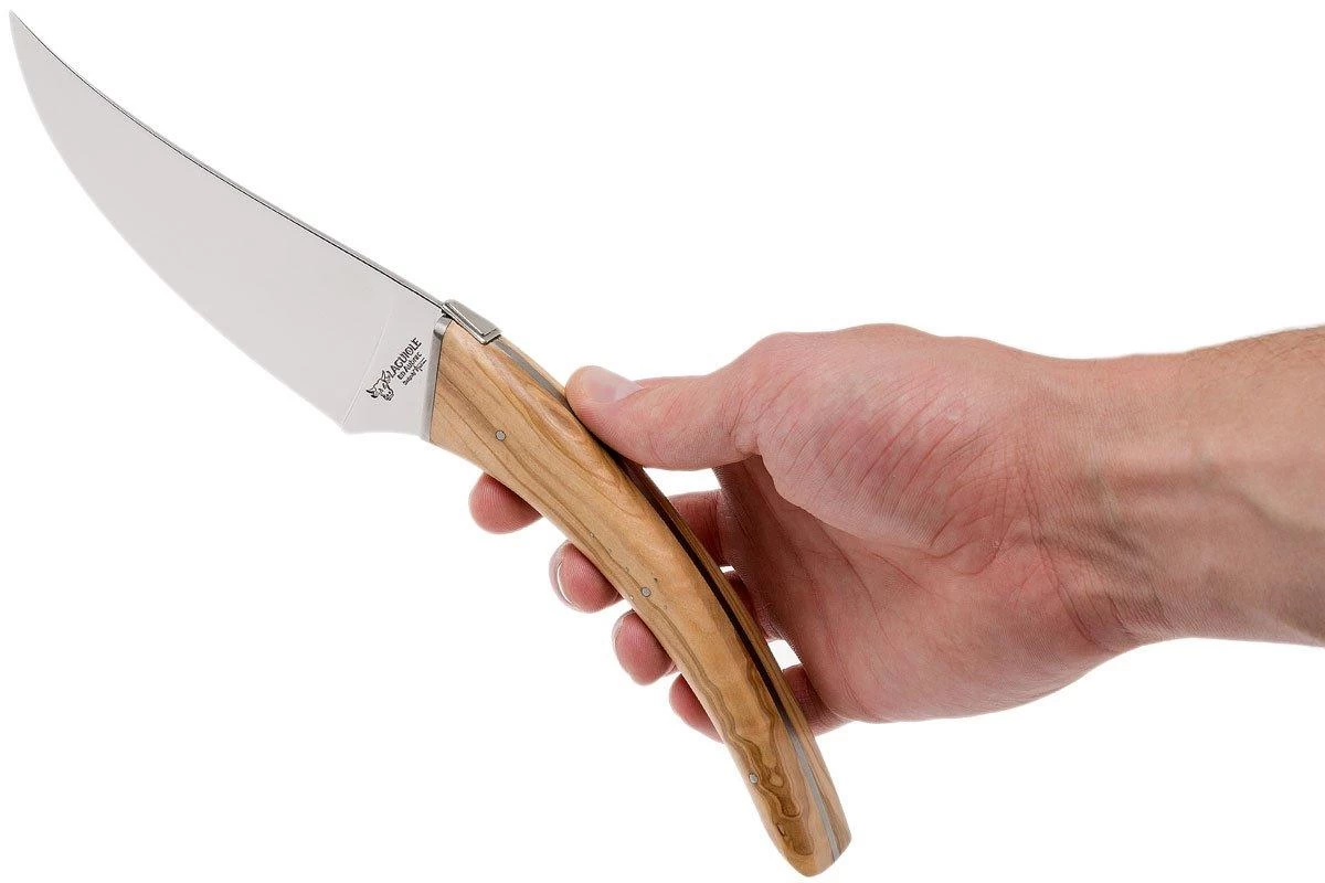 Laguiole En Aubrac Le Buron Cuchillo De Queso De Madera De Olivo, KMF99OLI - Imagen 8