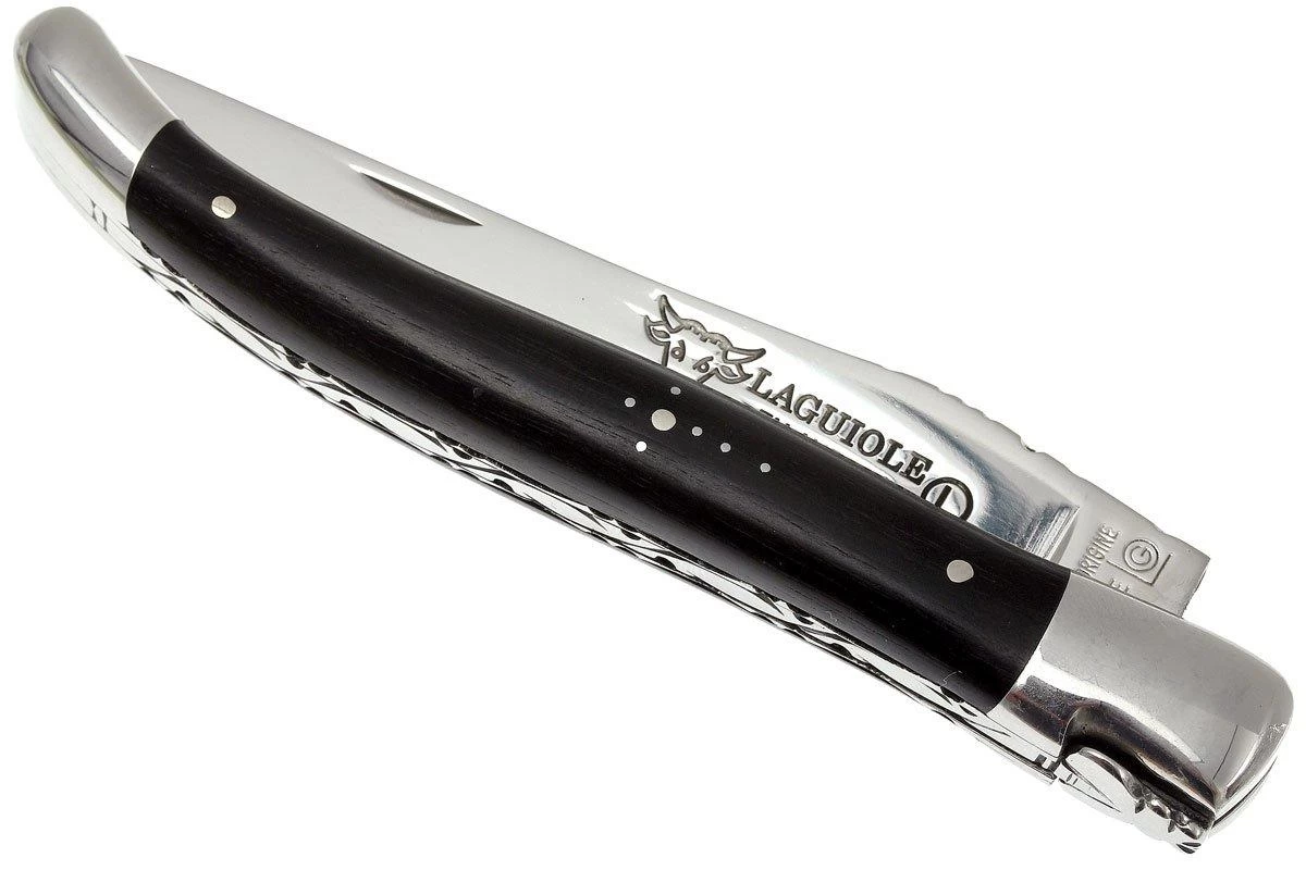 Laguiole En Aubrac HP 12cm De Madera De ébano Limado A Mano L0212EBH-FSI1 - Imagen 3