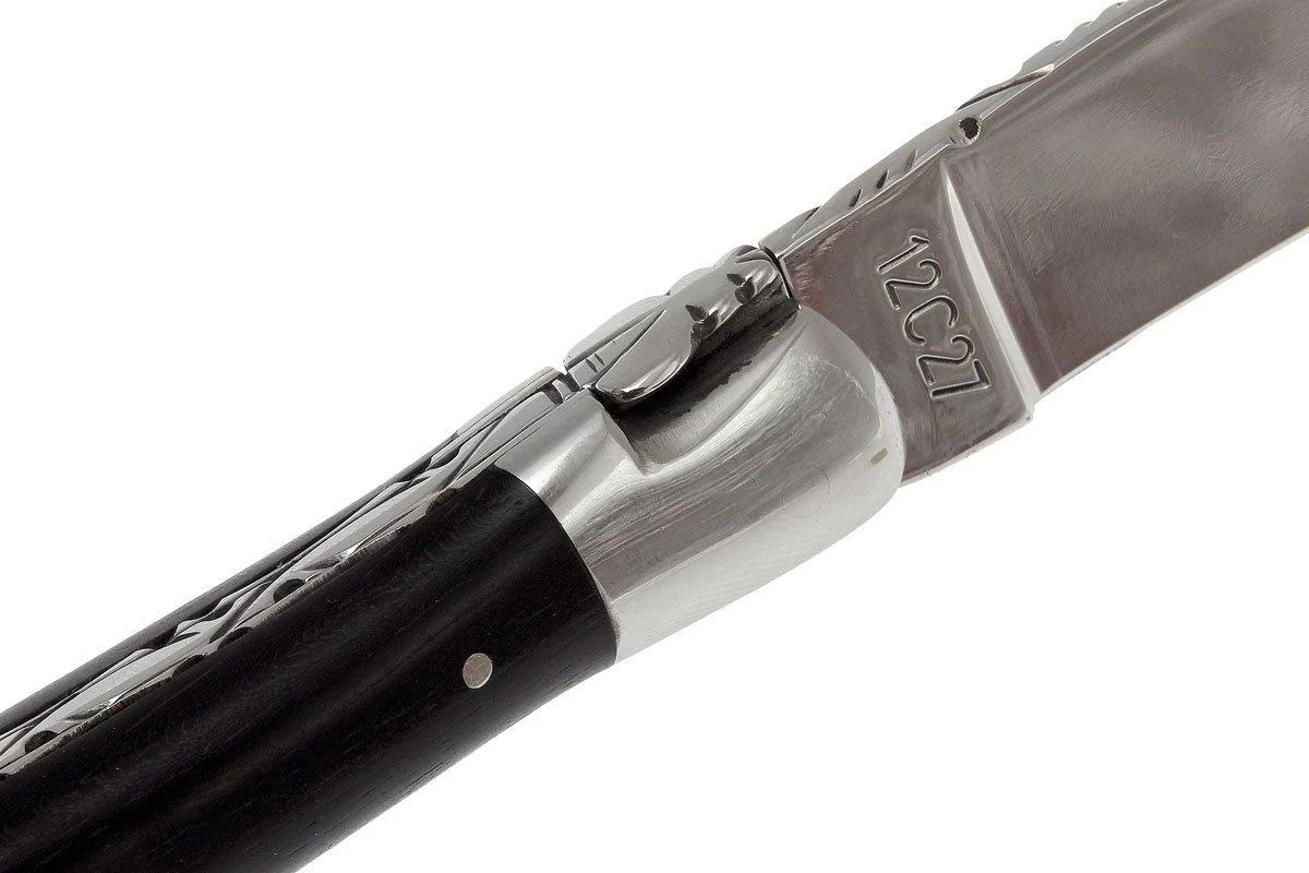 Laguiole En Aubrac HP 12cm De Madera De ébano Limado A Mano L0212EBH-FSI1 - Imagen 4