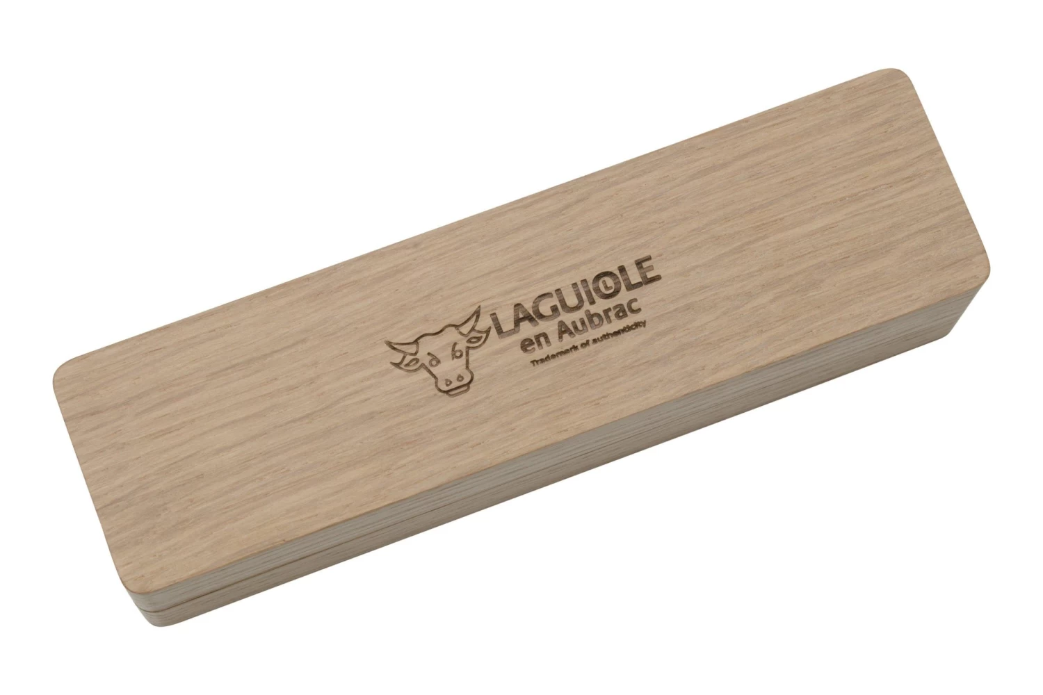 Laguiole En Aubrac Le Perlé 12 Cm L0512WA6J3DB-2 Full Handle Madera De Haya - Imagen 8