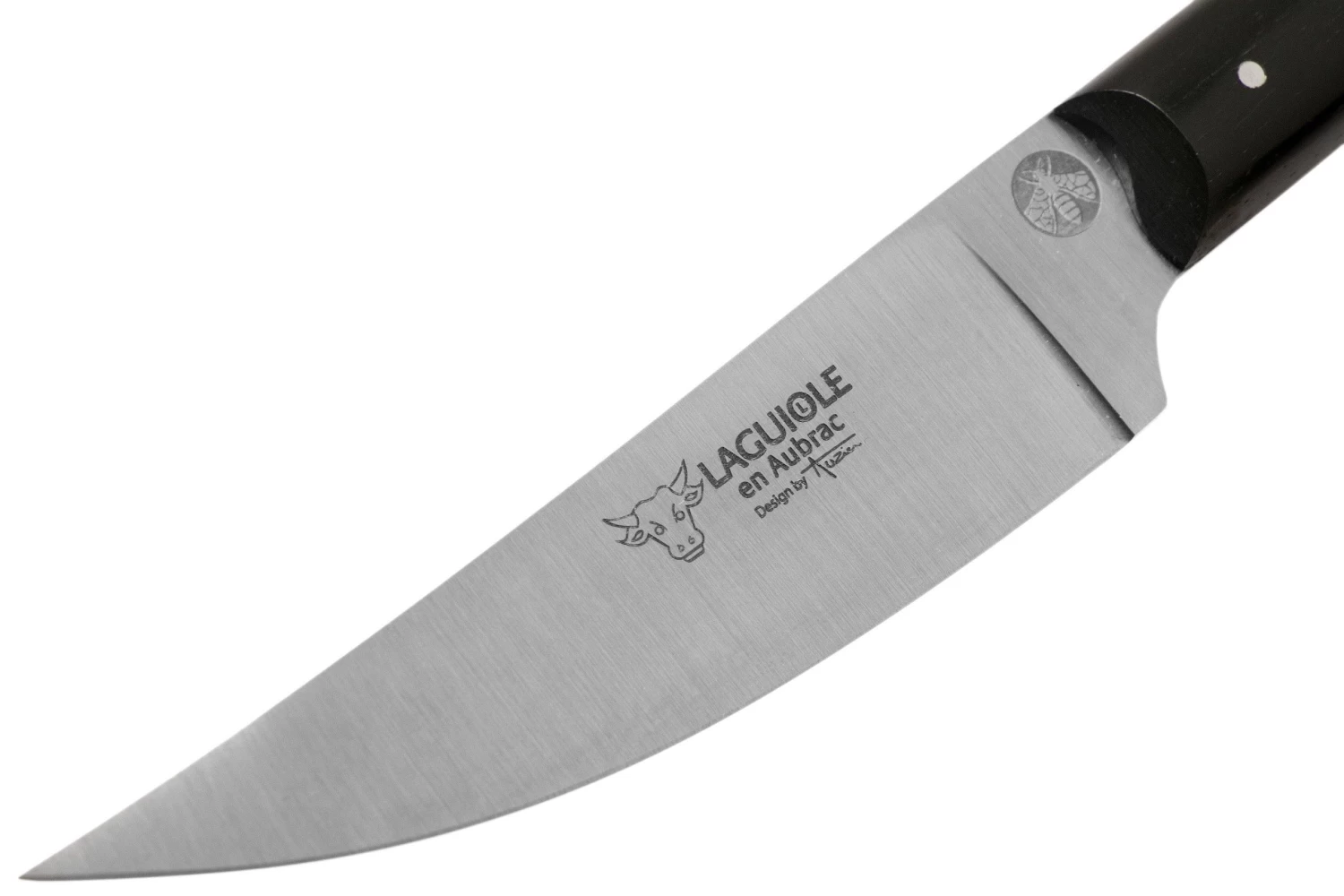 Laguiole En Aubrac Gourmet OGO10EBI Cuchillo Puntilla En Madera De ébano 10 Cm - Imagen 3