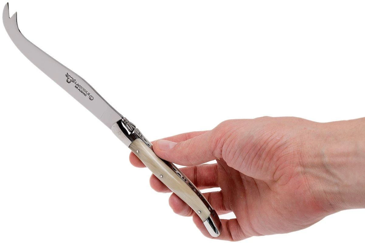 Laguiole En Aubrac Set De Cuchillos Para Vino Y Queso 3-unidades Cuerno, SFV99PCIH - Imagen 3