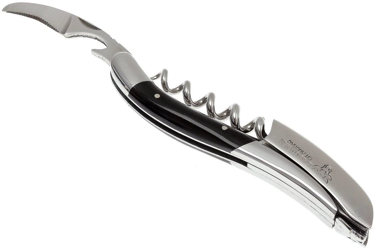 Laguiole En Aubrac Cuchillo Sommelier De Cuerno De Búfalo - Imagen 3