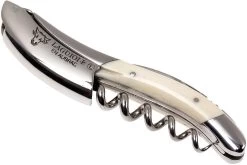 Laguiole En Aubrac Cuchillo Sommelier De Cuerno De Búfalo Blanco, SOM99OSI-LSI1