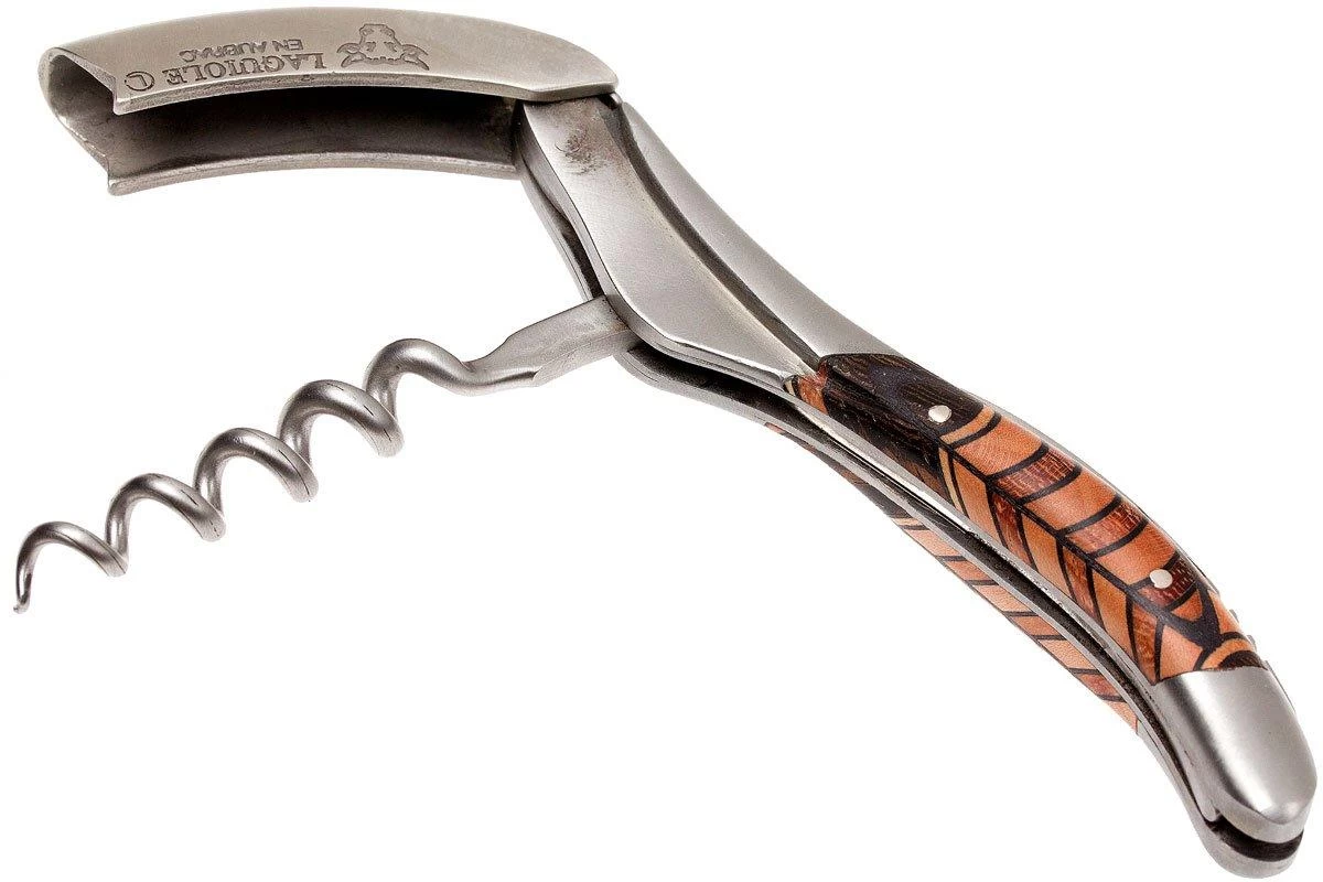 Laguiole En Aubrac Puzzle Cuchillo Sommelier Arrow P10l - Imagen 2