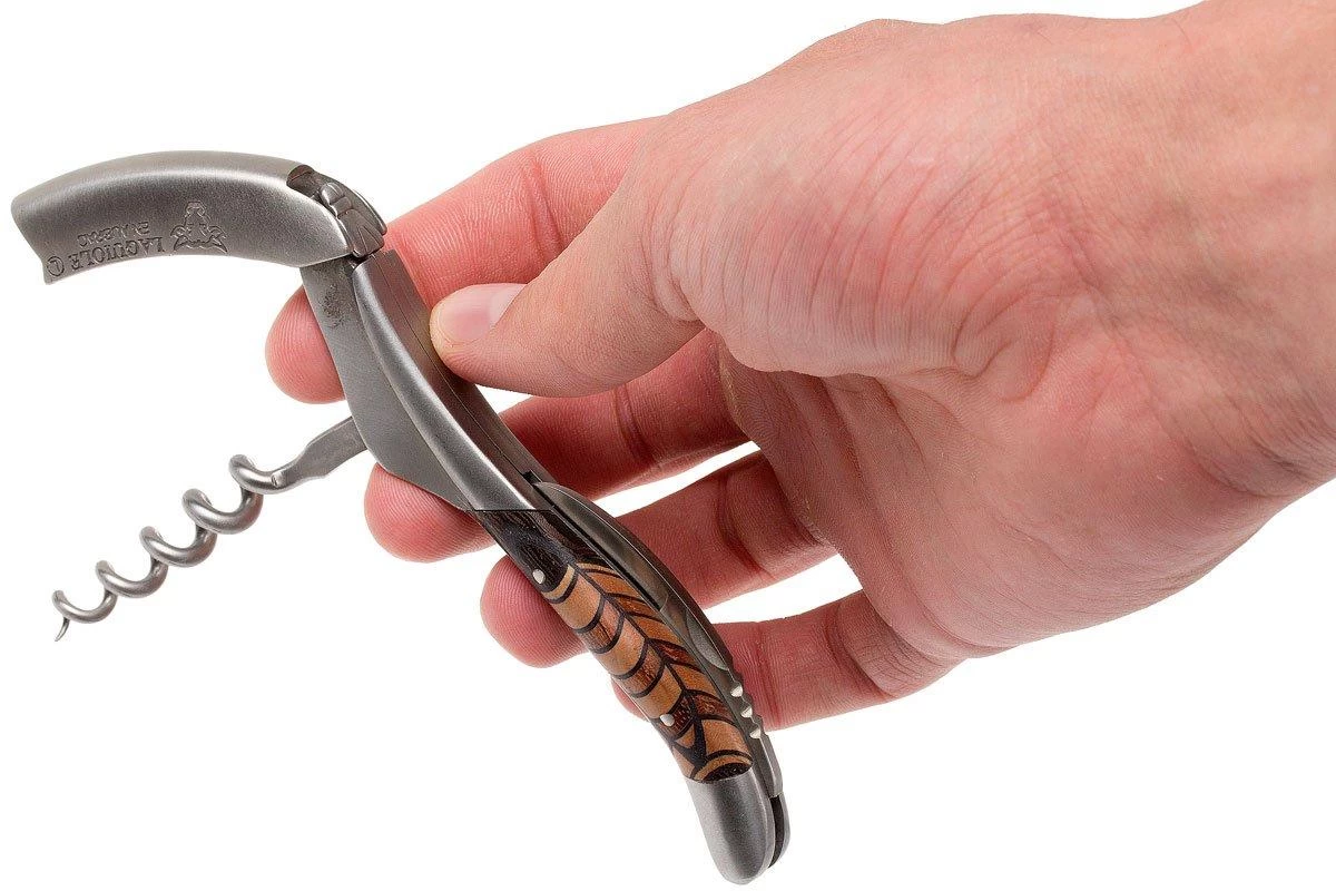 Laguiole En Aubrac Puzzle Cuchillo Sommelier Arrow P10l - Imagen 4