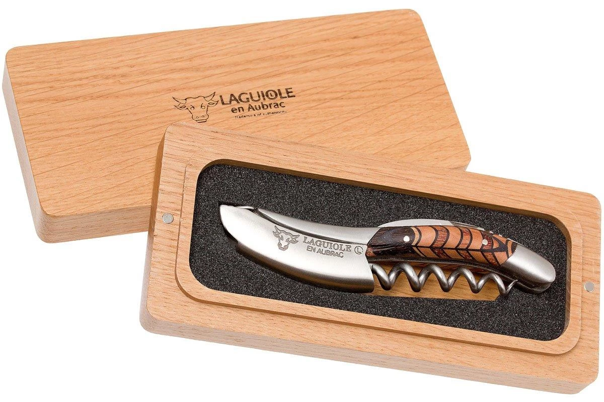 Laguiole En Aubrac Puzzle Cuchillo Sommelier Arrow P10l - Imagen 5