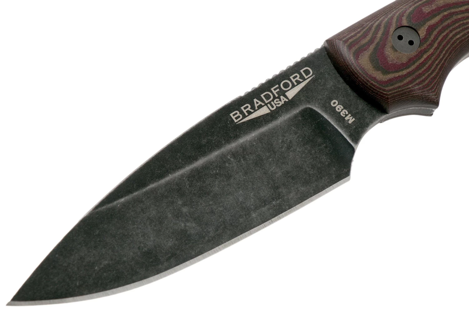 Bradford Guardian 3, 3D Brown-Red Richlite, M390 Sabre Nimbus Knivesandtools Exclusive - Imagen 3