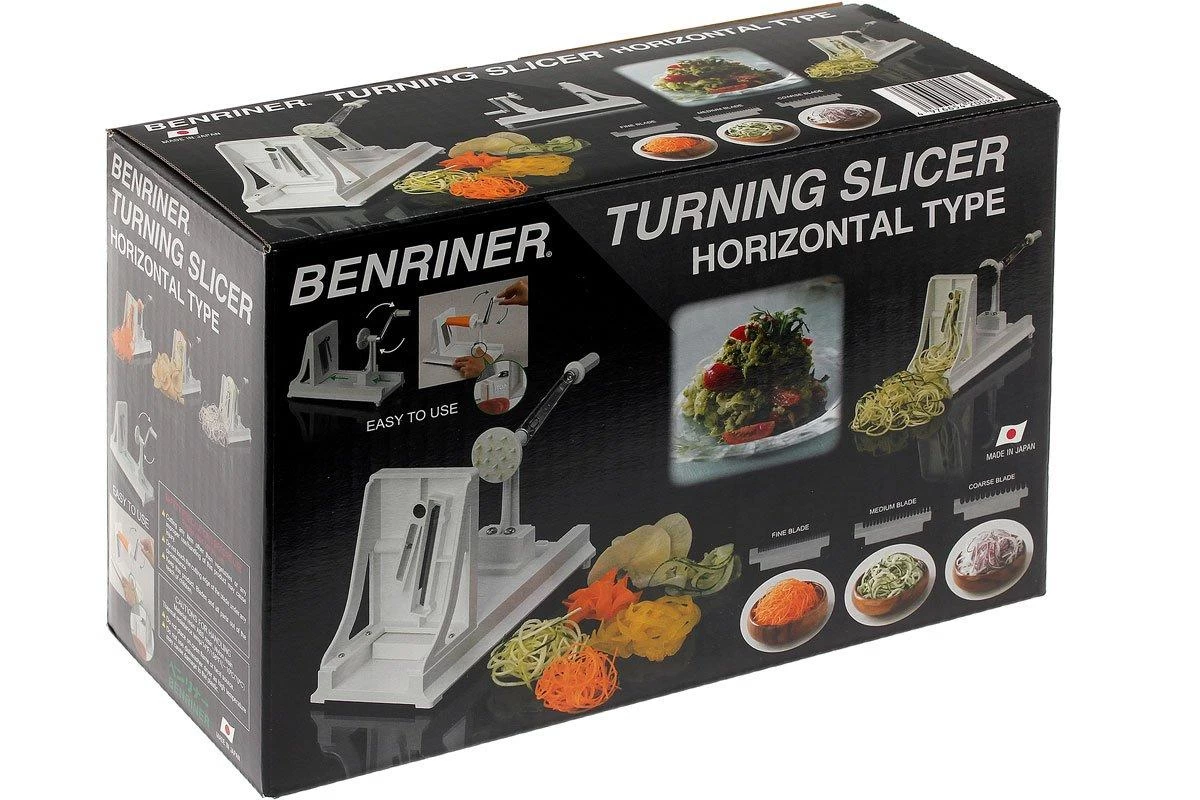 Benriner Turning Slicer Espirilizador, Horizontal - Imagen 5