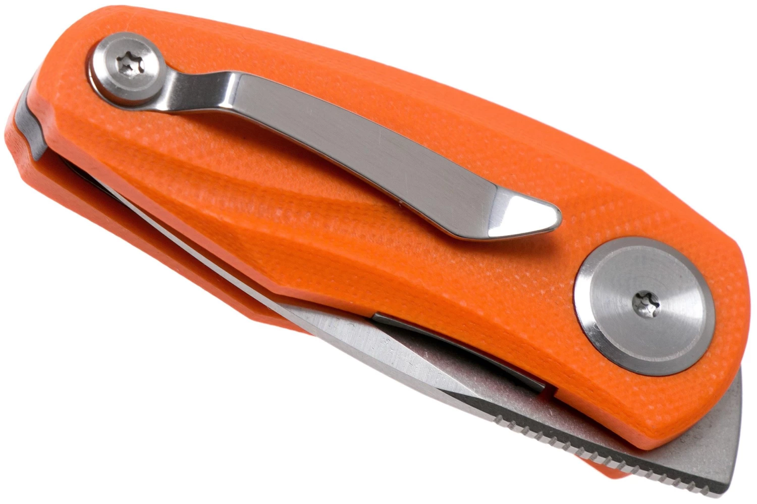 Bestech Tulip Orange G10 BG38C Navaja, Diseño Ostap Hel - Imagen 4