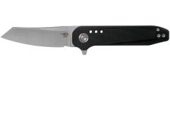 Bestech Syntax BG40A Black G10, Two Tone Satin Navaja, Diseño Todd Knife & Tool