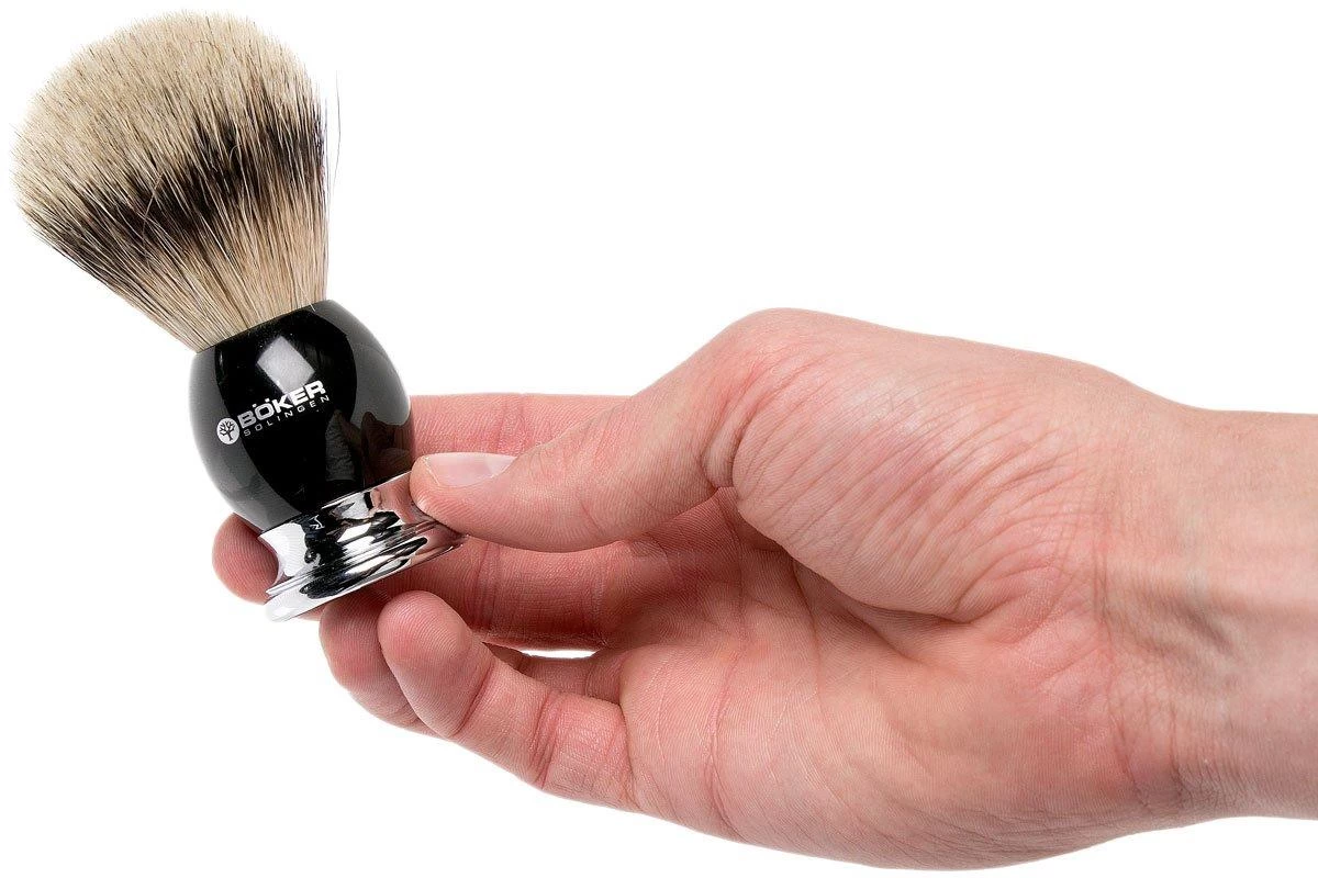 Böker Premium Black Shaving Brush 04BO128 Brocha De Afeitar - Imagen 2