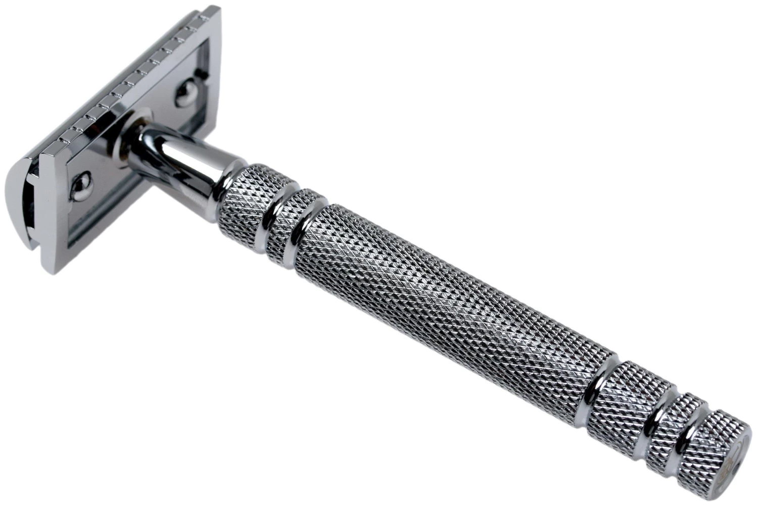 Böker Safety Razor Boraso Chrome 04BO221 Maquinilla De Afeitar Clásica, Cromada - Imagen 2