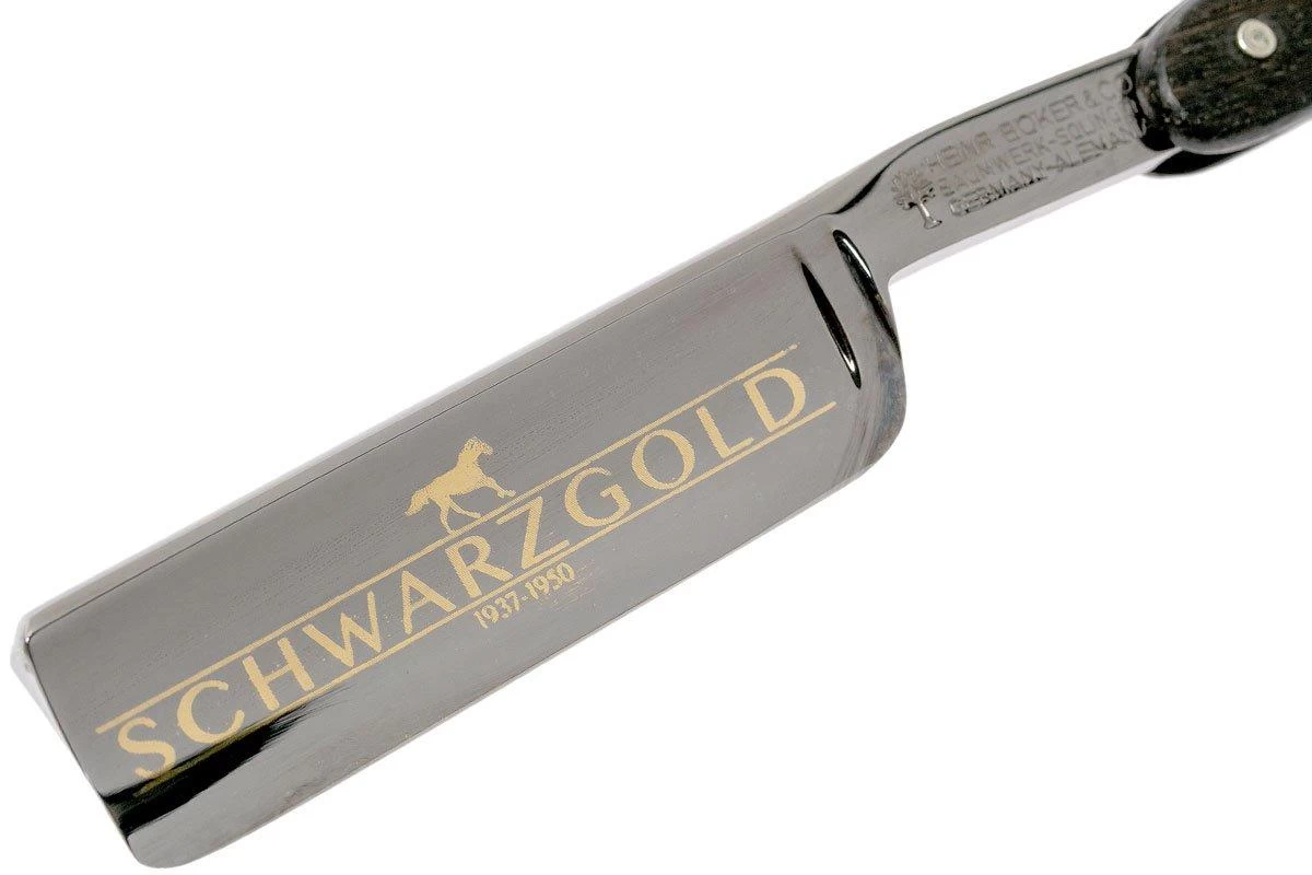 Böker Manufaktur Schwarzgold Navaja De Afeitar 140612 - Imagen 3