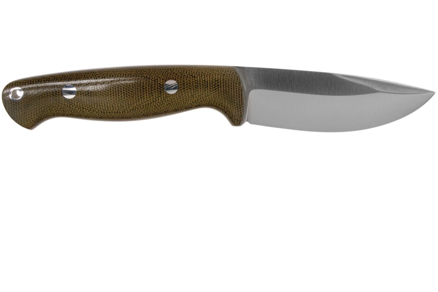 Bark River North Country EDC CPM 154, Green Canvas Micarta - Imagen 2