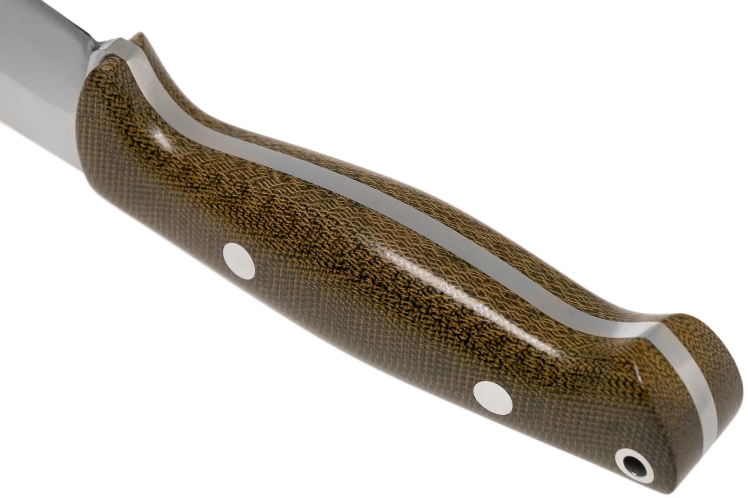 Bark River North Country EDC CPM 154, Green Canvas Micarta - Imagen 4