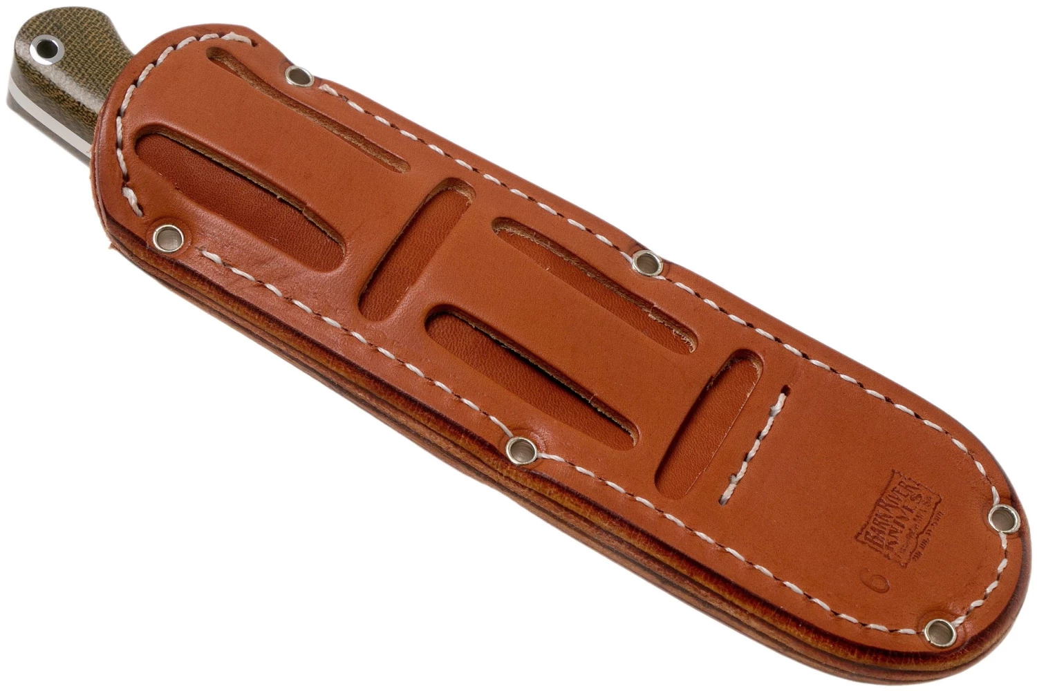 Bark River North Country EDC CPM 154, Green Canvas Micarta - Imagen 7