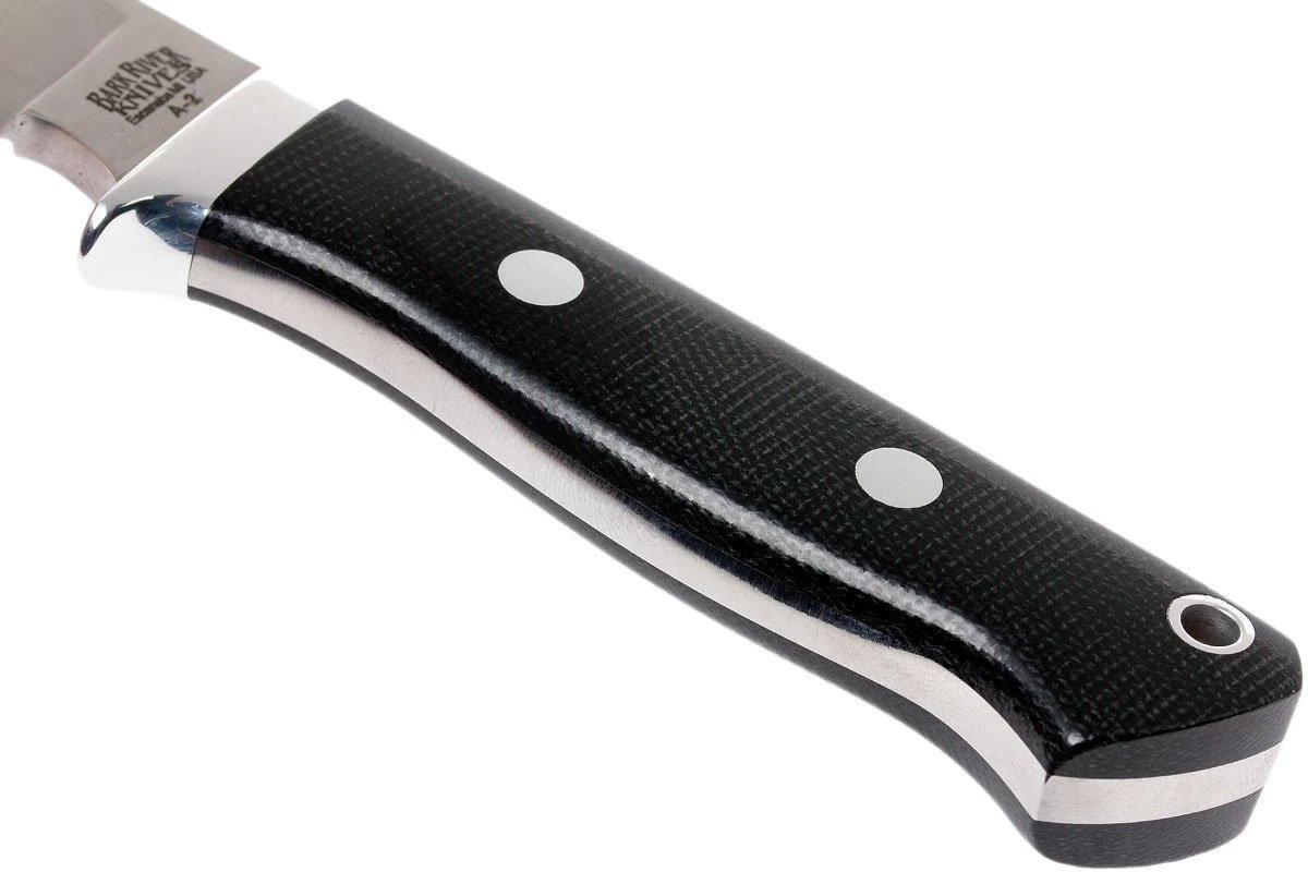 Bark River Huntsman A2, Black Canvas Micarta - Imagen 4