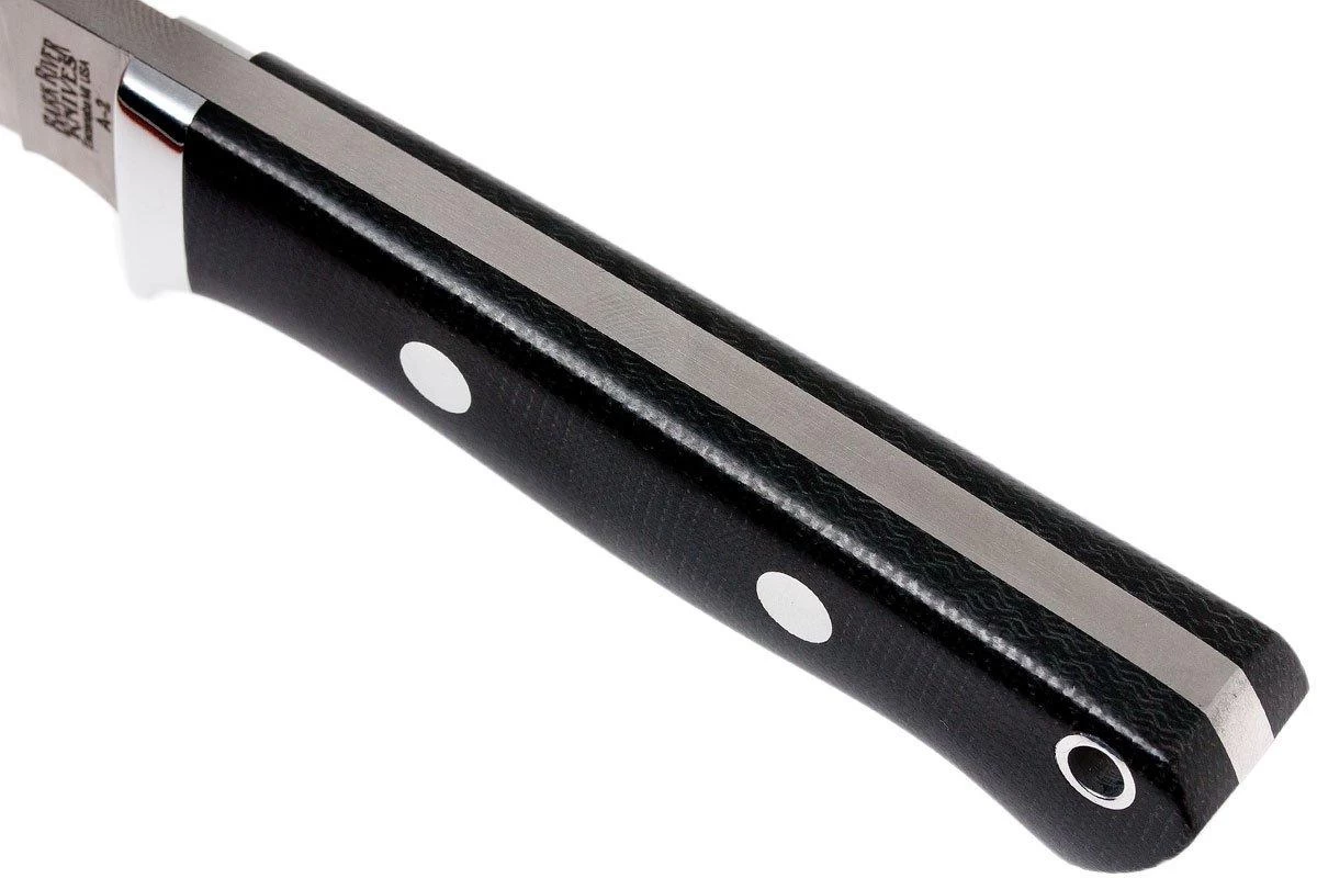 Bark River Huntsman A2, Black Canvas Micarta - Imagen 5