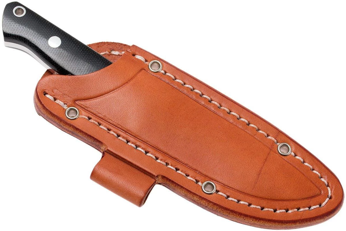 Bark River Huntsman A2, Black Canvas Micarta - Imagen 7