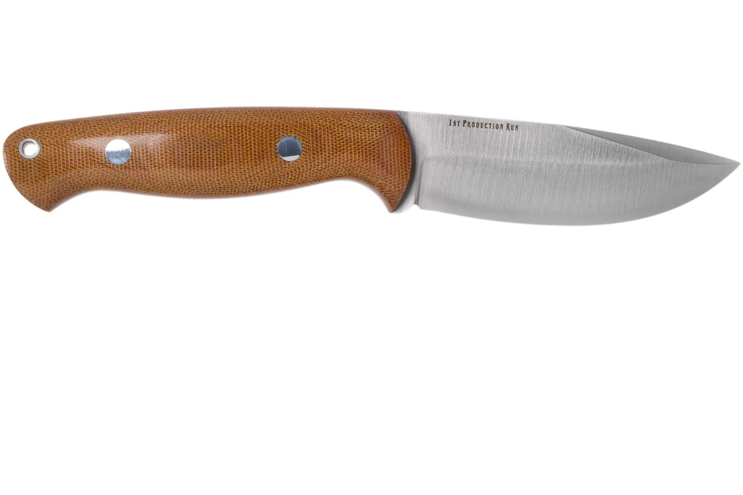 Bark River North Country EDC 2 CPM S45VN Natural Canvas Micarta Cuchillo Fijo - Imagen 2