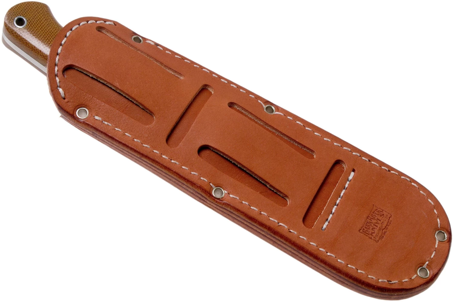 Bark River North Country EDC 2 CPM S45VN Natural Canvas Micarta Cuchillo Fijo - Imagen 7