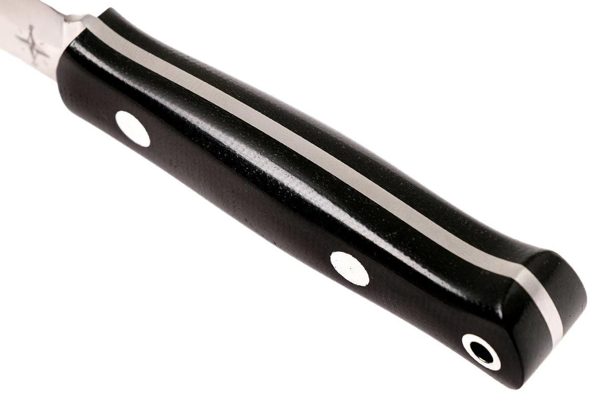 Bark River Mini Bushcrafter CPM 3V, Black Canvas Micarta - Imagen 4