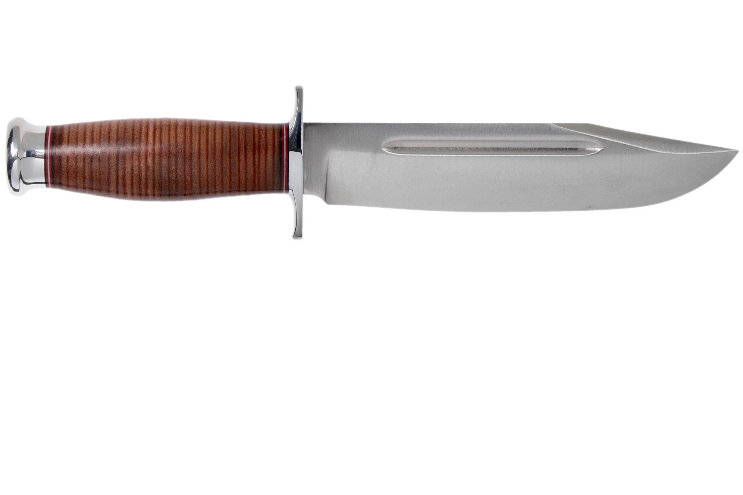 Bark River Teddy 2 A2 Stacked Leather Cuchillo De Exterior - Imagen 2