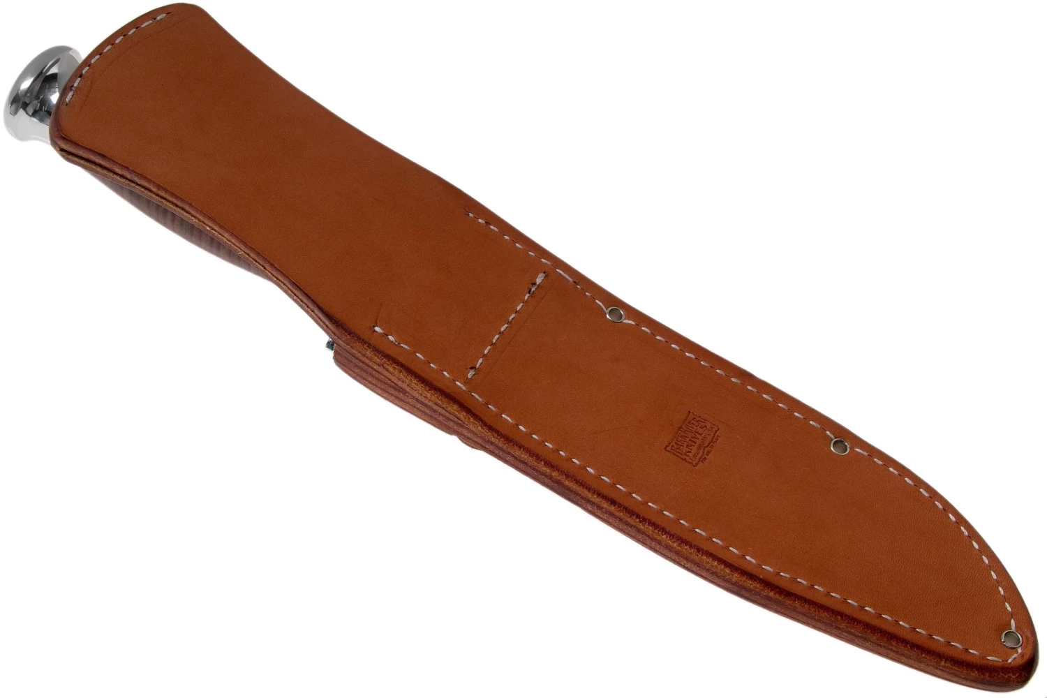 Bark River Teddy 2 A2 Stacked Leather Cuchillo De Exterior - Imagen 7