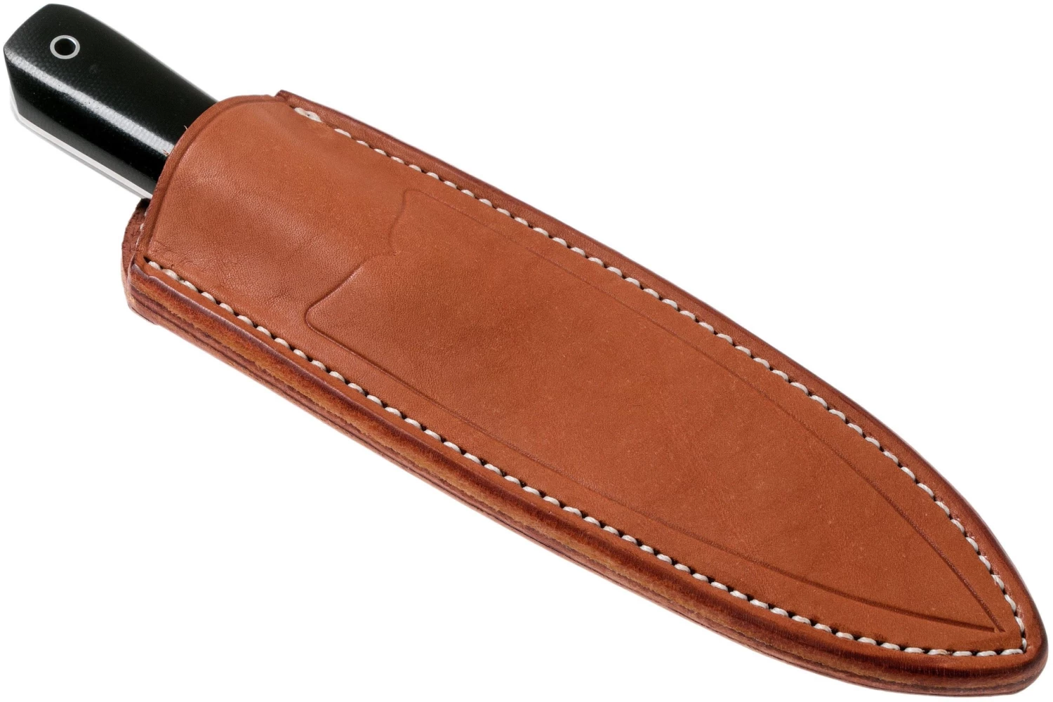 Bark River Mountain Man 5” CPM 3V, Black Canvas Micarta Cuchillo Bushcraft - Imagen 7