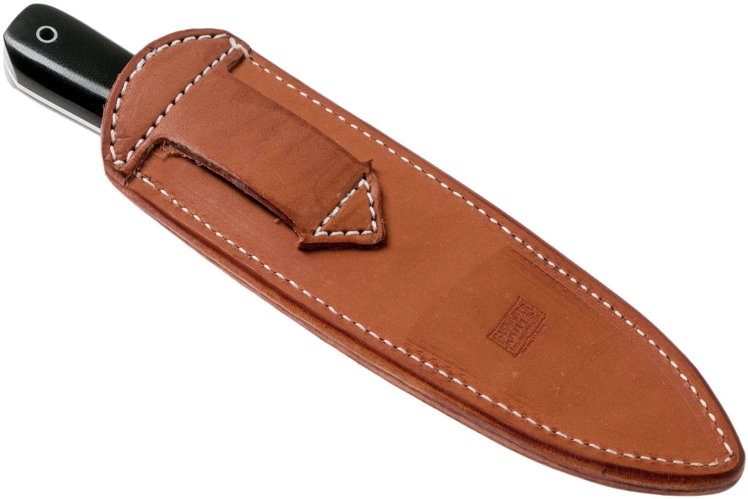 Bark River Mountain Man 5” CPM 3V, Black Canvas Micarta Cuchillo Bushcraft - Imagen 8