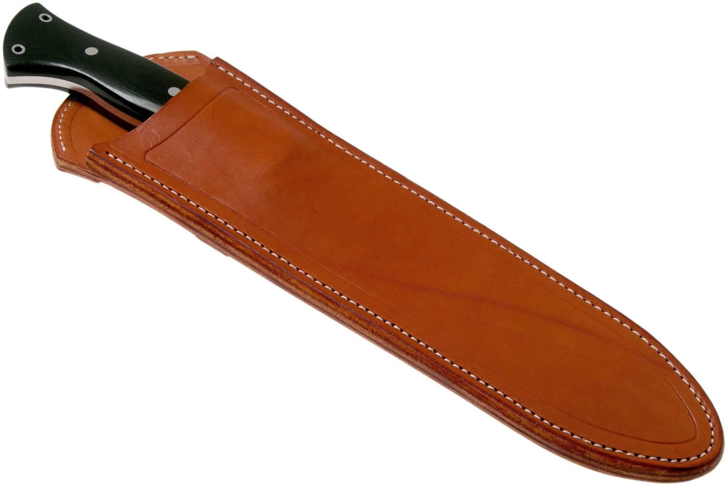 Bark River JX5 Vengeful 1 CPM 3V Black Canvas Micarta Machete - Imagen 6