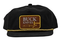 Buck Black Vintage Logo Cap 89163, Gorra