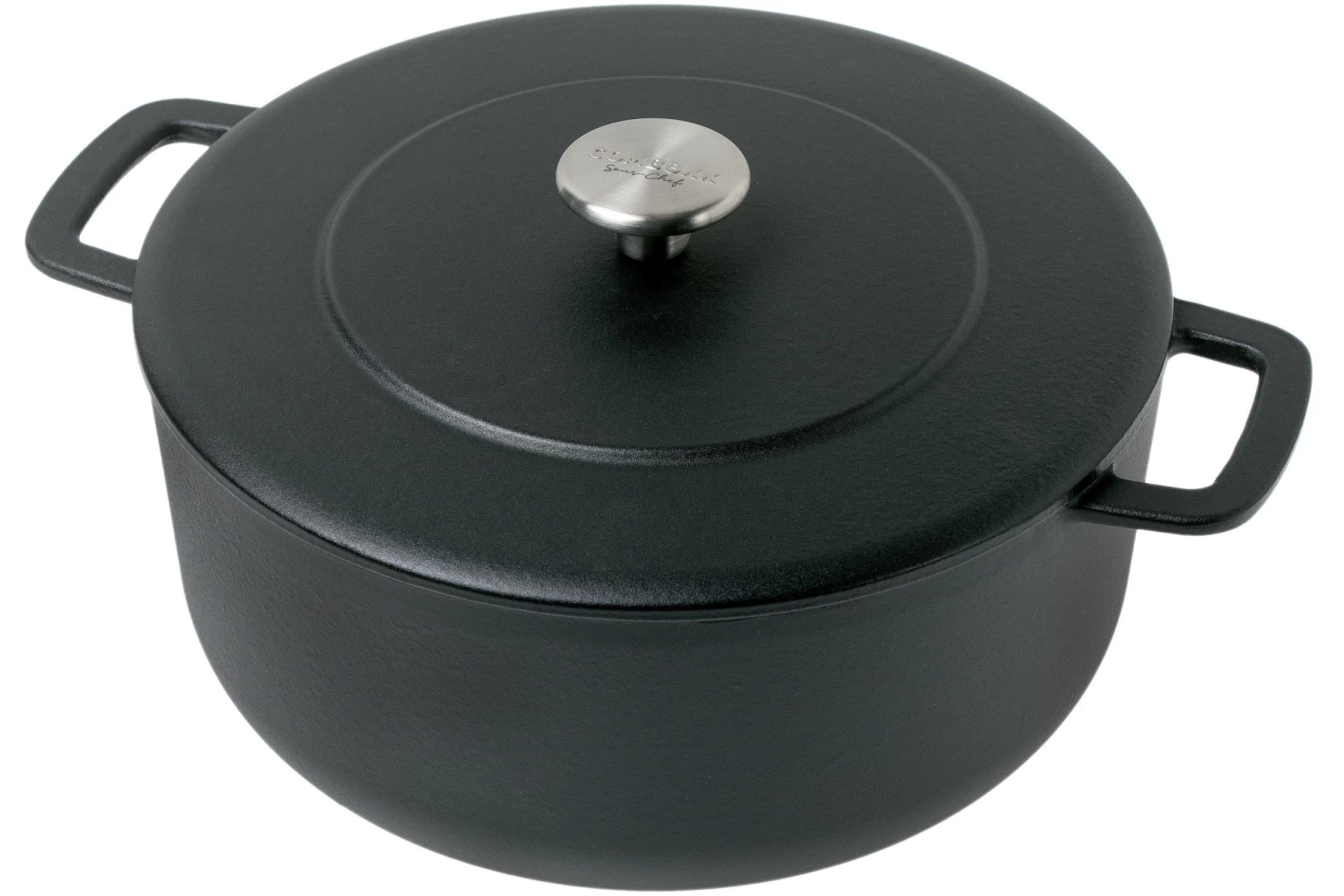 Combekk Sous-Chef Dutch Oven 24 Cm Negro, Horno Holandés