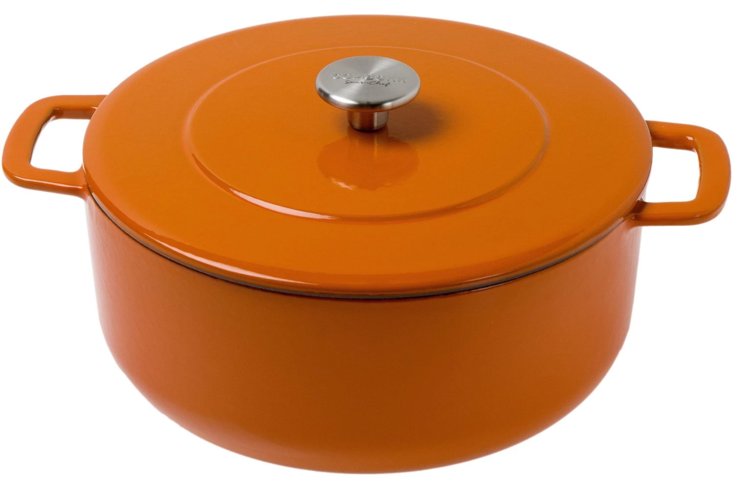 Combekk Sous-Chef Dutch Oven 24 Cm Naranja, Horno Holandés