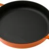 Combekk Sous Chef 192128OR Sartén Doble Mango 28 Cm, Naranja