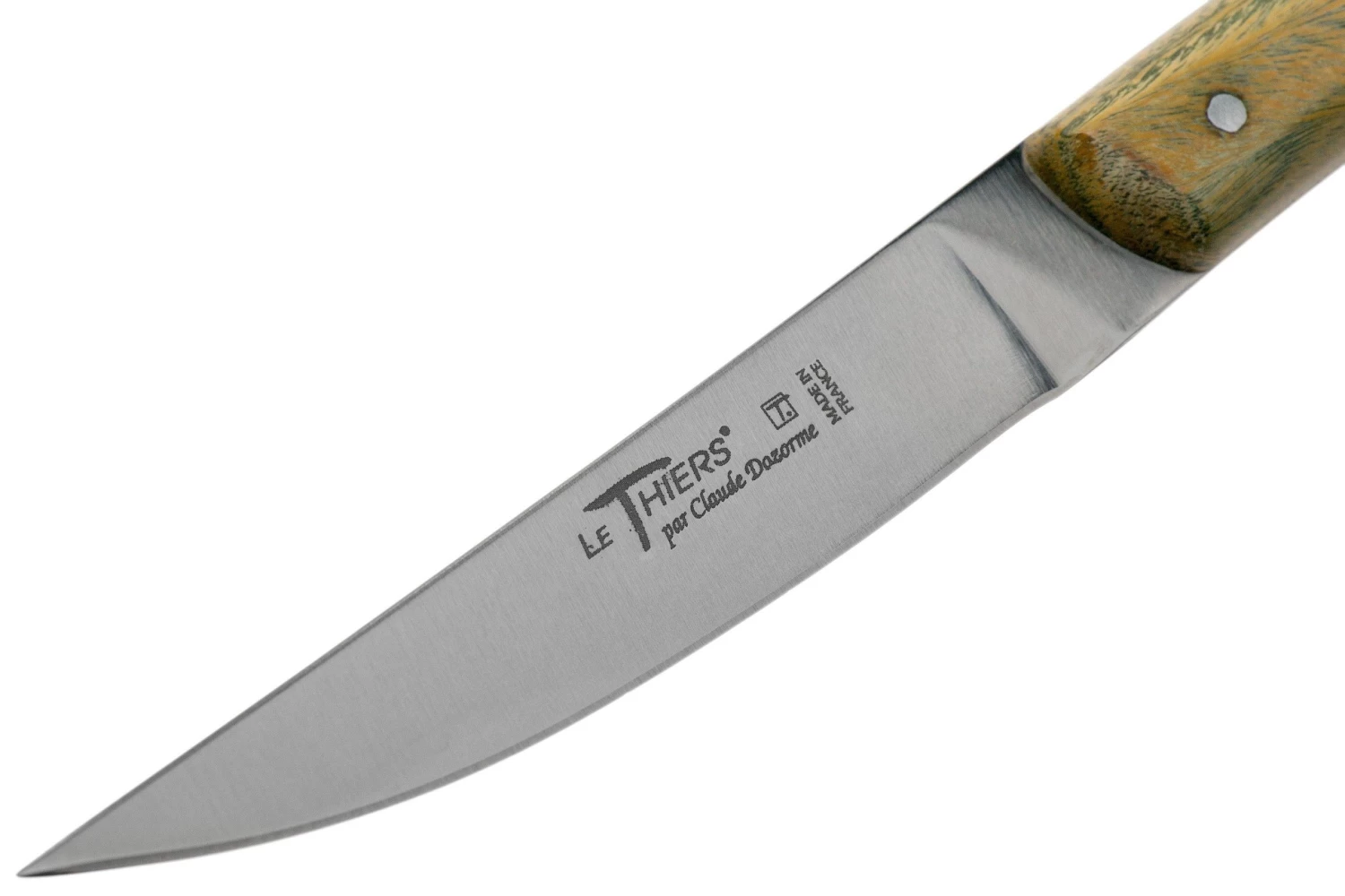 Claude Dozorme Le Thiers Juego De Cuchillos Para Carne 6-piezas, Diferentes Tipos De Madera - Imagen 3