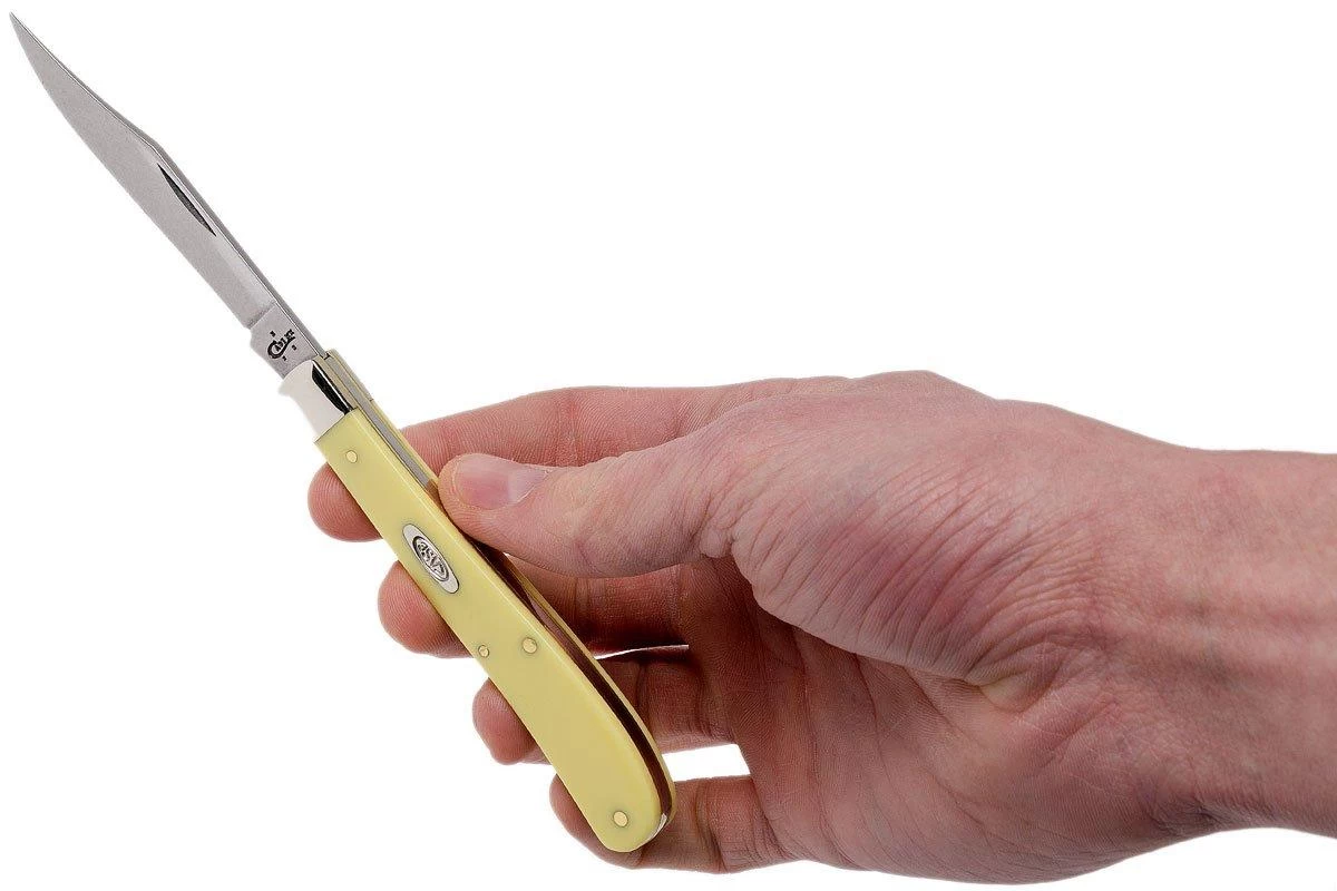 Case Slimline Trapper Yellow Synthetic, 00031, 31048 CV Navaja - Imagen 9