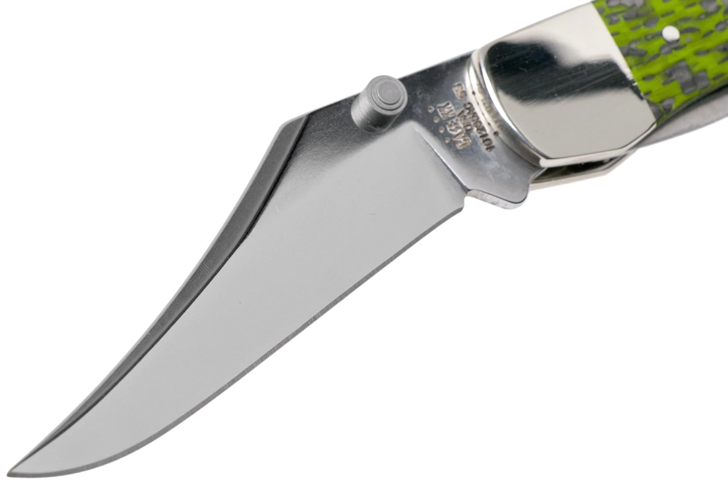 Case Kickstart Mid Folding Hunter Green & Black Carbon Fibre-G10 Weave Smooth, 50711, 101265AC SS Navaja - Imagen 3