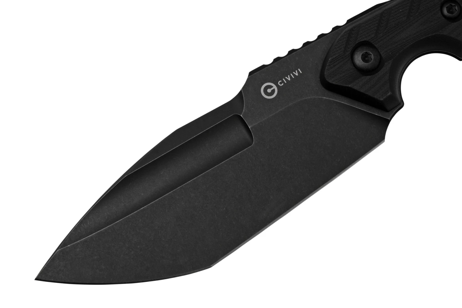 Civivi Maxwell C21040-1 Black G10, Blackwashed, Black Kydex Sheath Cuchillo Fijo, Diseño De Torbe Knives - Imagen 3