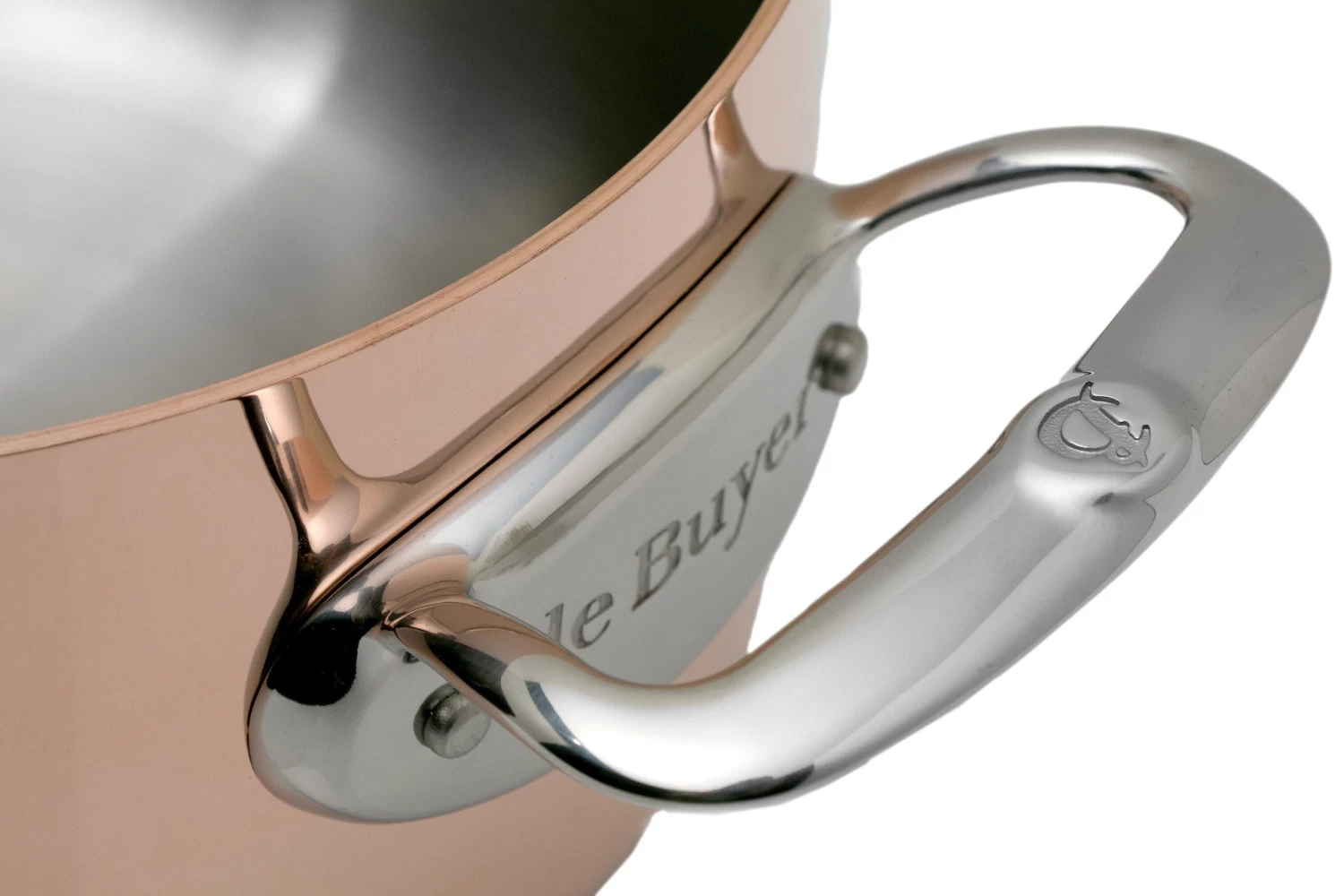 De Buyer Prima Matera Cocotte De Cobre 20 Cm Con Tapa De Acero Inoxidable DEB6242.20 - Imagen 3