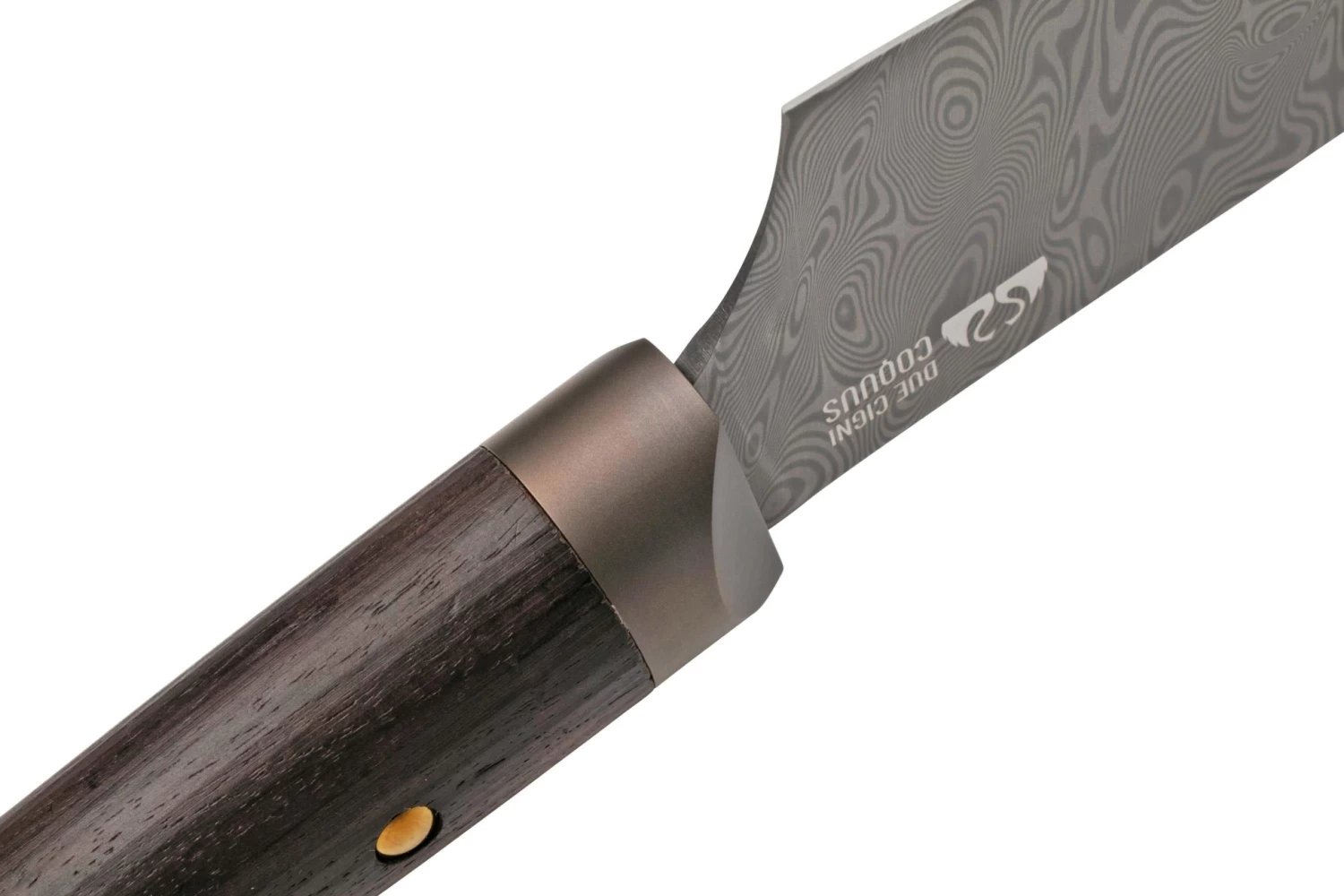 Due Cigni Coquus Balbach Damascus 2C2105DGD Cuchillo De Chef 20 Cm - Imagen 5