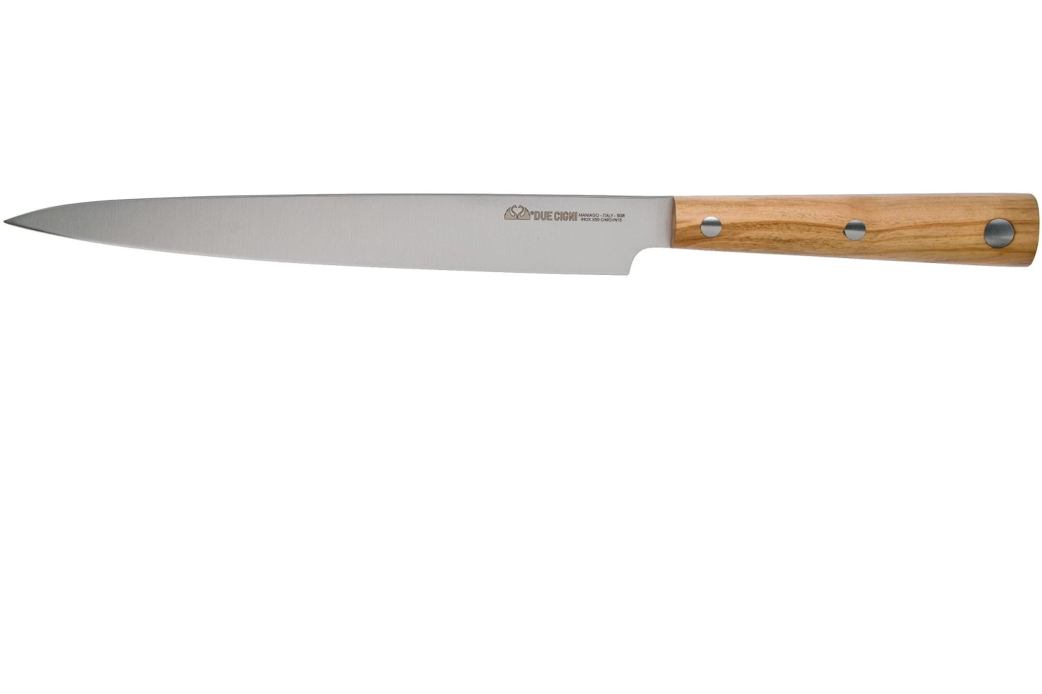 Due Cigni Hakucho Sashimi 22 Cm, Madera De Olivo