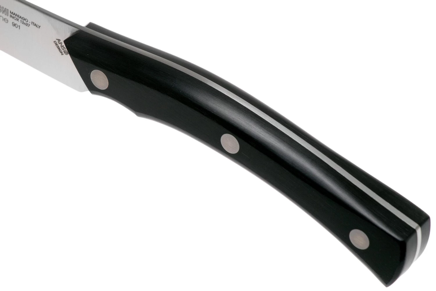 Due Cigni Arne Line Cuchillo Para Pelar 10 Cm, Negro - Imagen 5