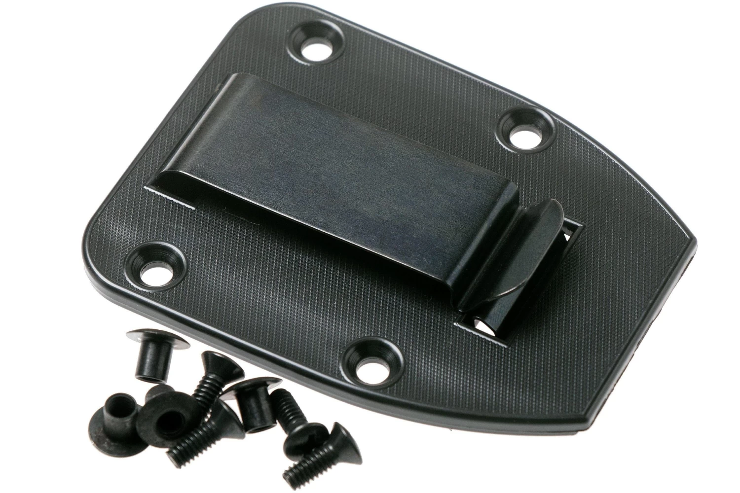 ESEE Model 3 Black Blade 3D Grey-Black G10 Cuchillo De Supervivencia 3PMB-002 Funda Negra + Clip Para Cinturón - Imagen 7